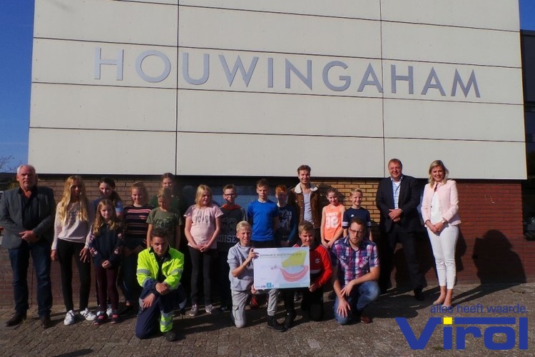 Basisschool OBS Houwingaham uit Bad Nieuweschans wint E-waste Race in gemeente Midden Groningen en Oldambt!