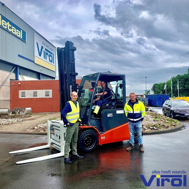 Ook Virol Metaal nieuwe Toyota heftrucks rijker