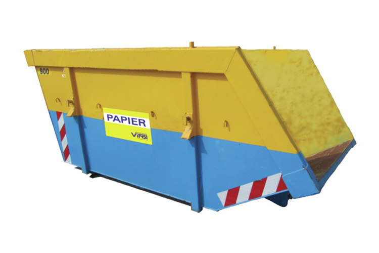 Papiercontainer Huren Karton En Papierafval Virol